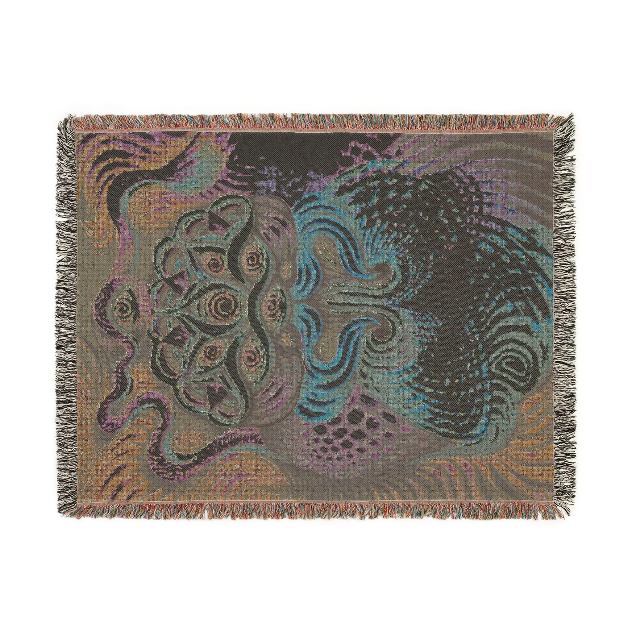 Drop Out Of Your Mind - Woven Blanket