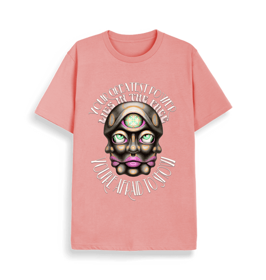 Canyon Pink \"Your True Face\" Iconic Tee