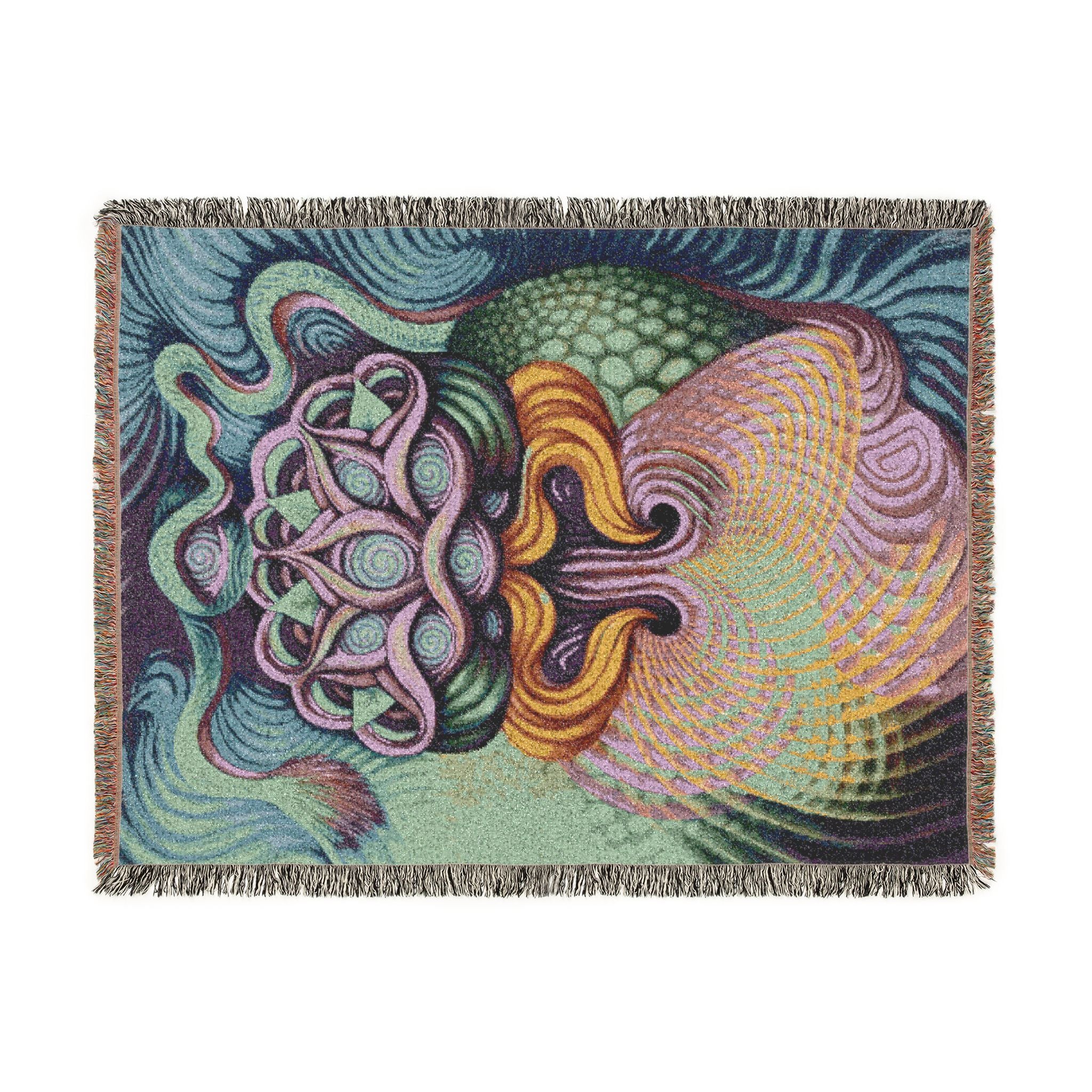 Drop Out Of Your Mind - Woven Blanket