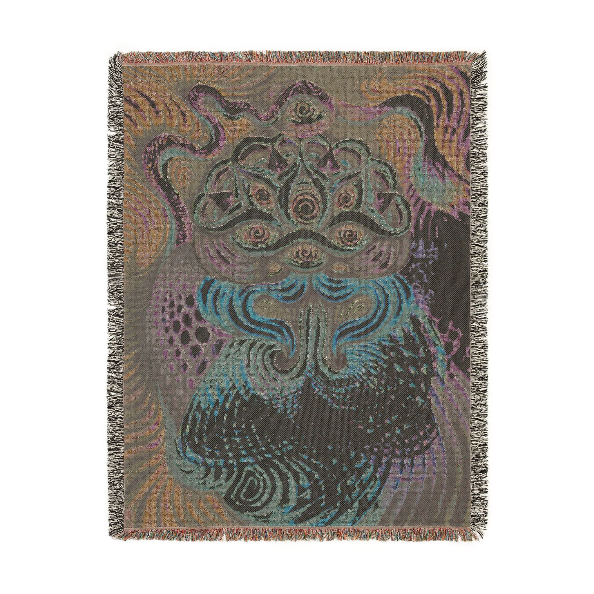 Drop Out Of Your Mind - Woven Blanket