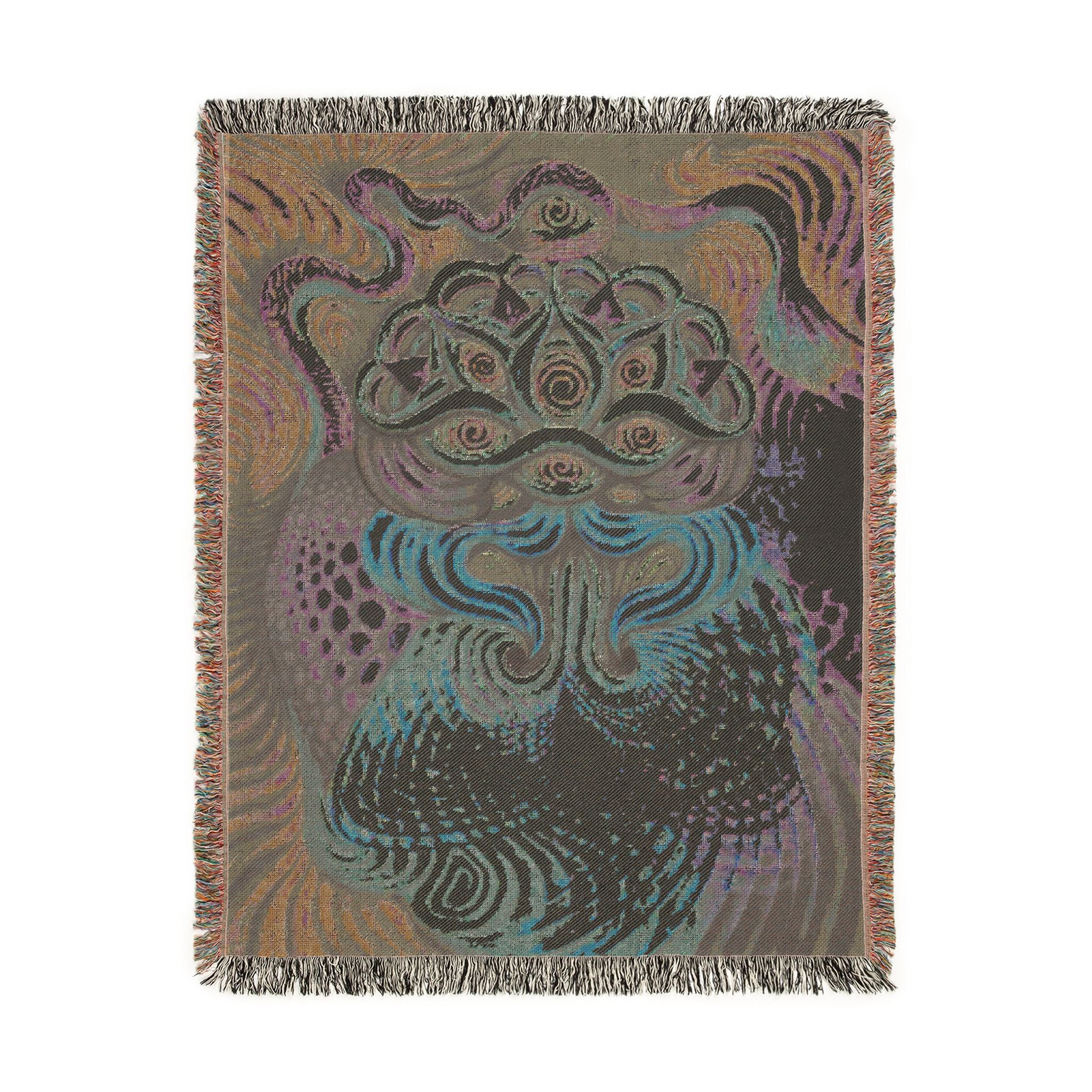 Drop Out Of Your Mind - Woven Blanket