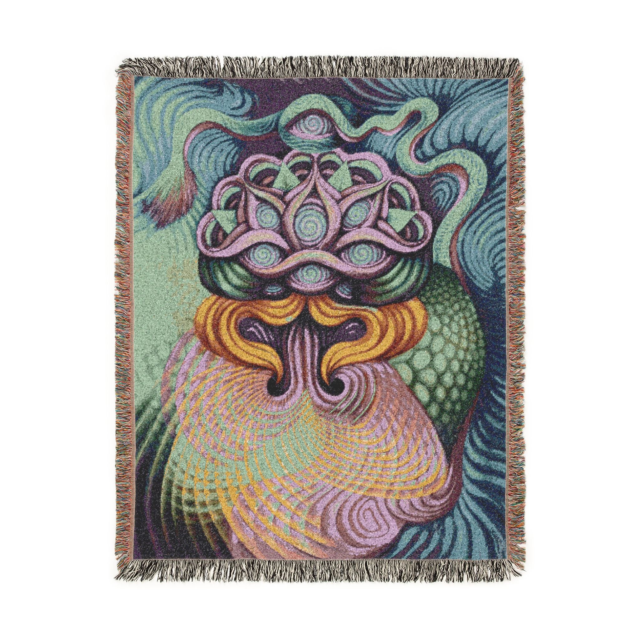Drop Out Of Your Mind - Woven Blanket