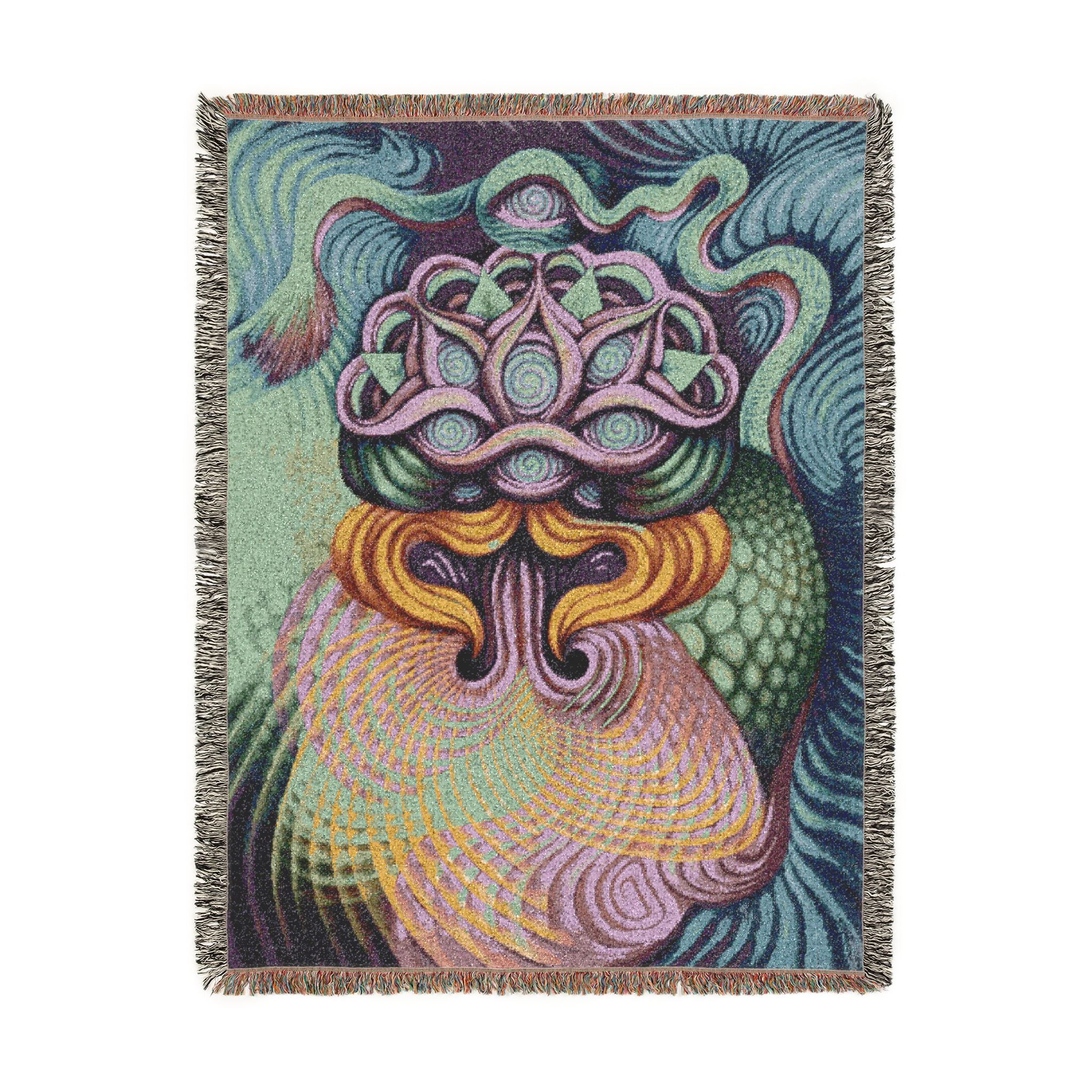 Drop Out Of Your Mind - Woven Blanket