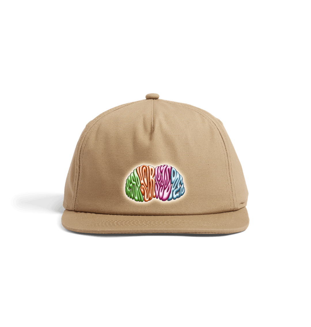 Desert Sand \u201dKeep Your Mind Open\u201d Cap