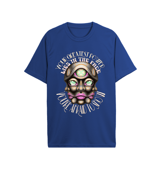 Royal Blue \"Your True Face\" Dance Tee