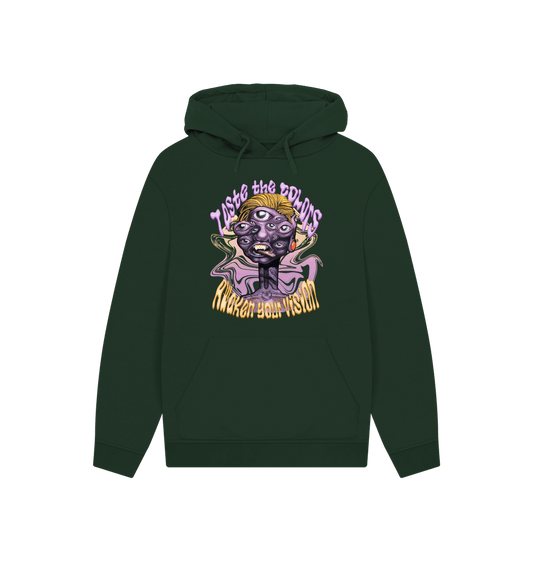 Evergreen \"Taste the Colors - Awaken Your Vision\" Kangaroo Hoodie