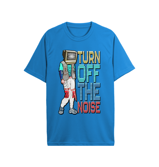 Sapphire Blue \"Turn Off The Noise\" Dance Tee