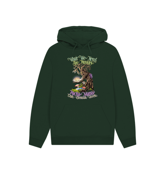 Evergreen \"Pacha Mama\" Comfy Hoodie