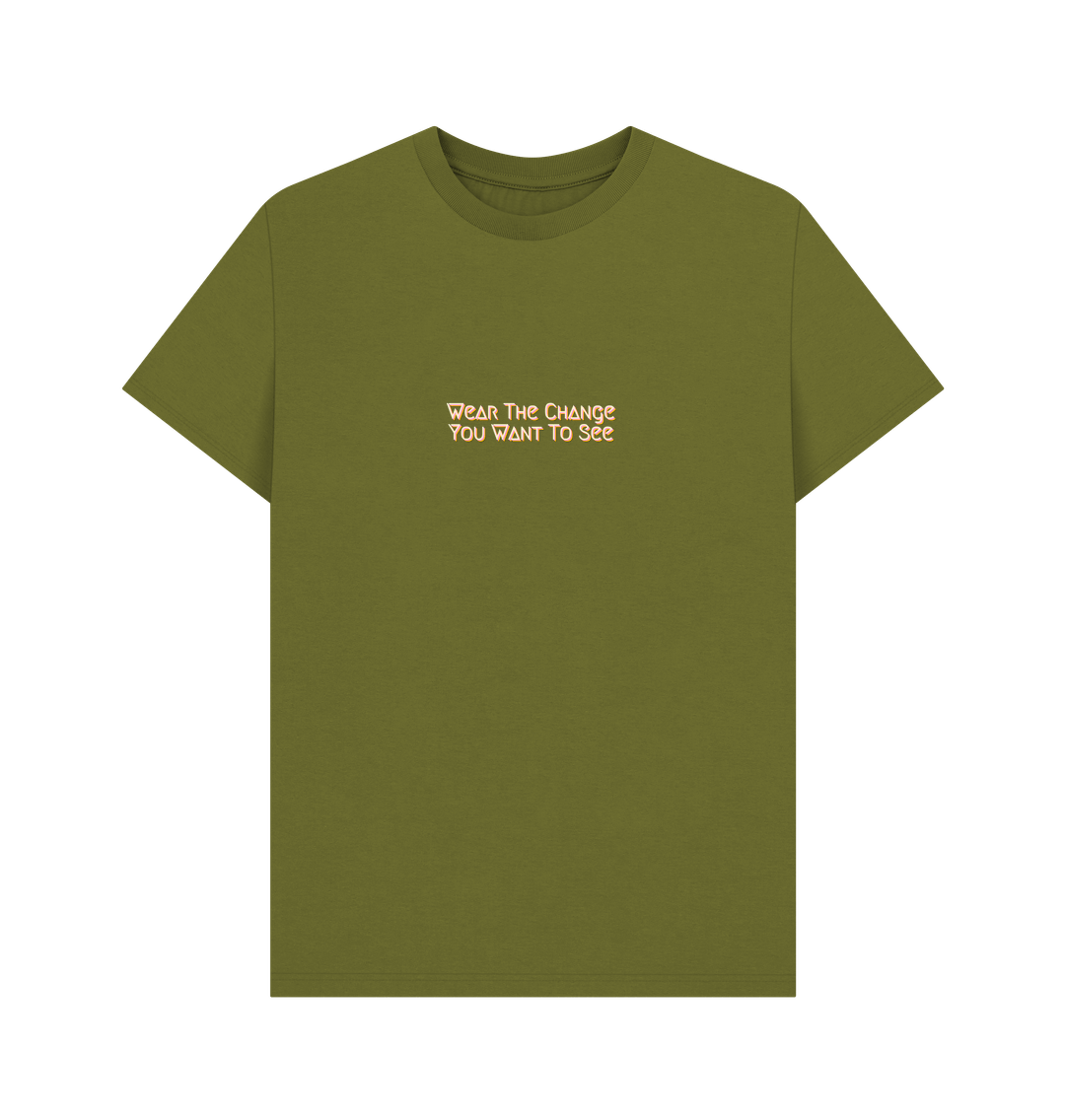 Moss Green \u201cWear The Change\u201d Original Tee