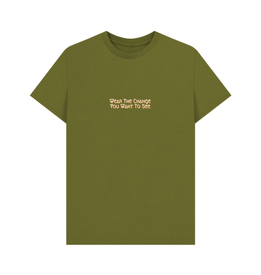 Moss Green \u201cWear The Change\u201d Original Tee