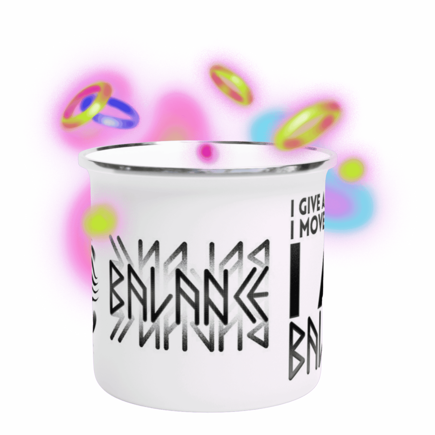 Balance - 12oz Enamel Mug