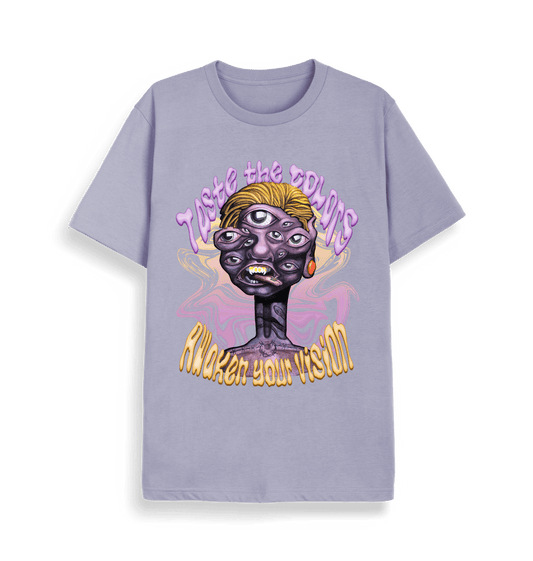 Lavender \"Awaken Your Vision\" Iconic Tee