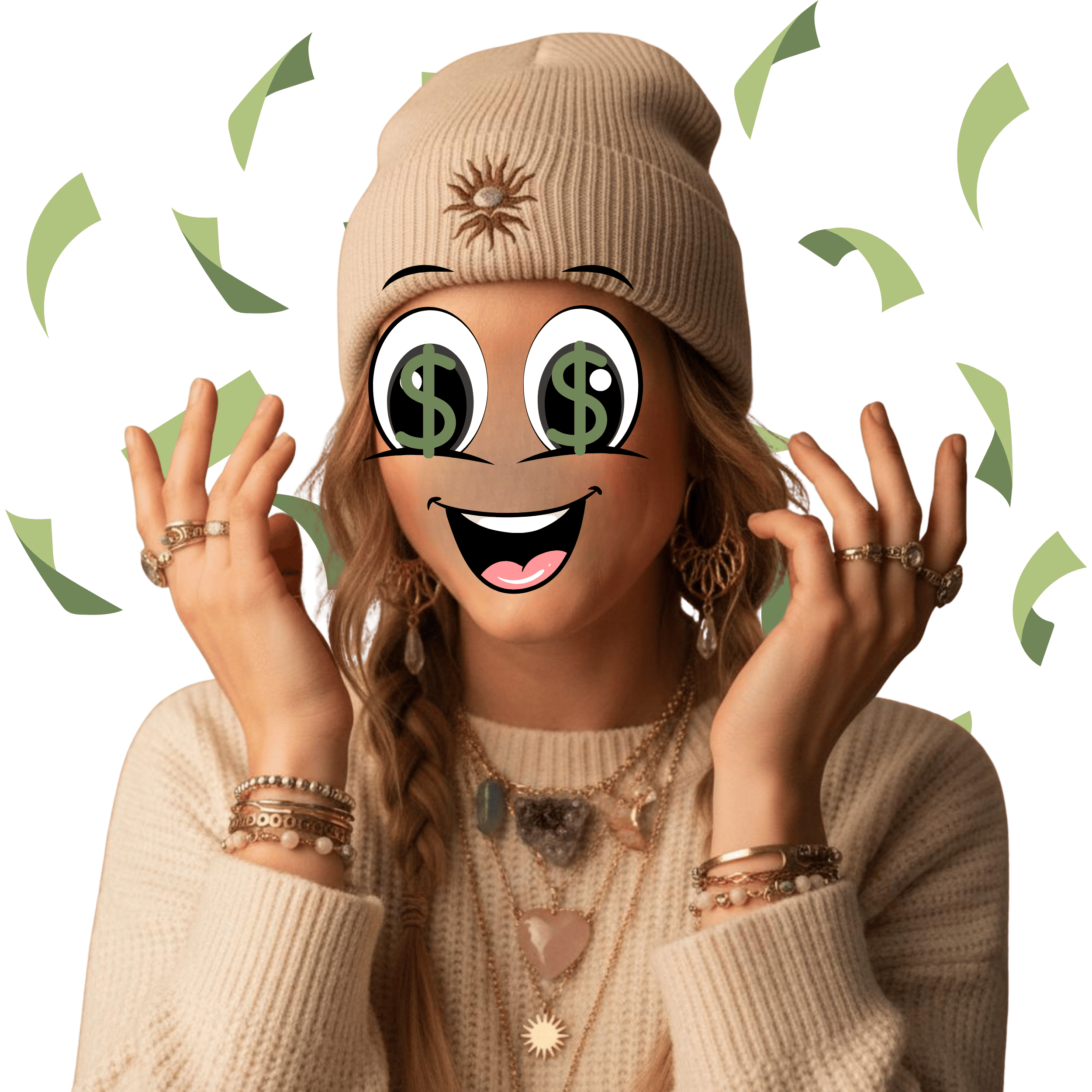 ABUNDANCE - Organic Cotton Beanie