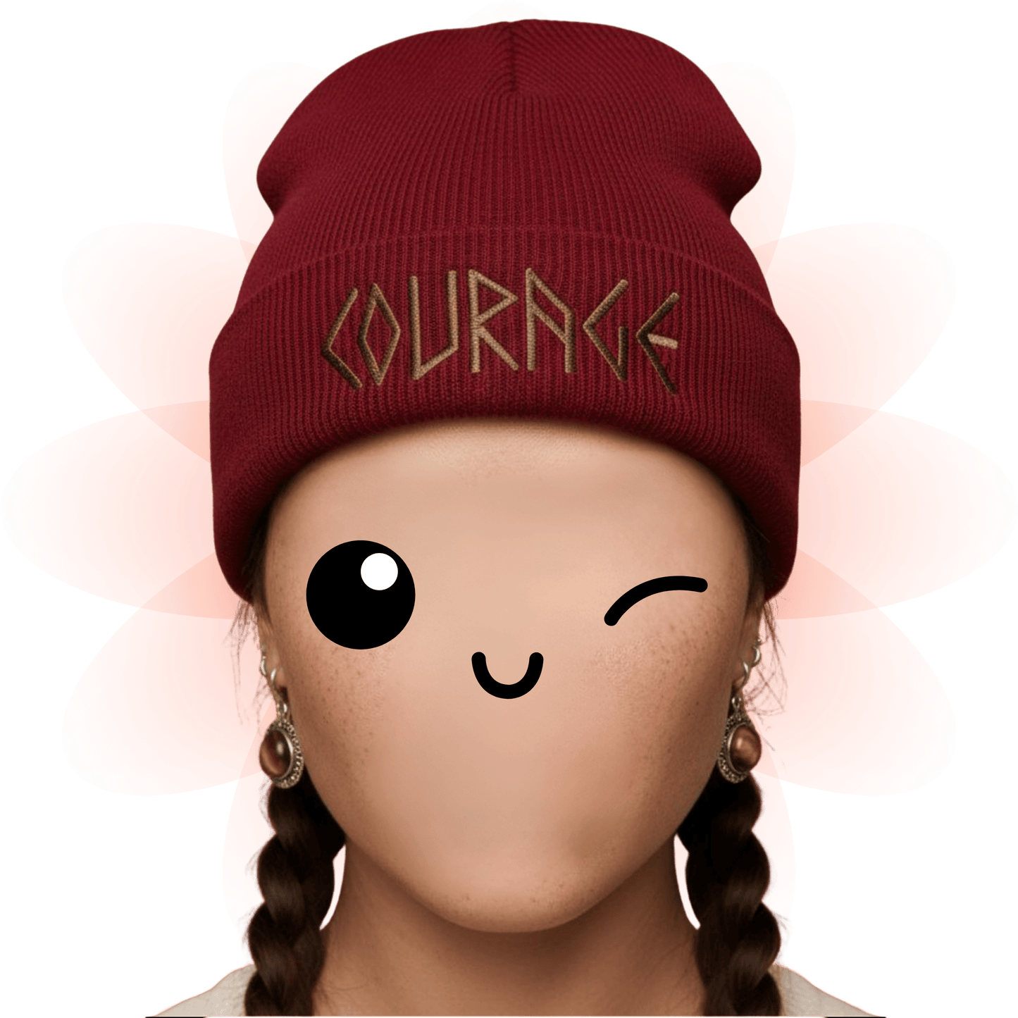 Courage - Organic Cotton Beanie