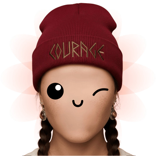 Courage - Organic Cotton Beanie