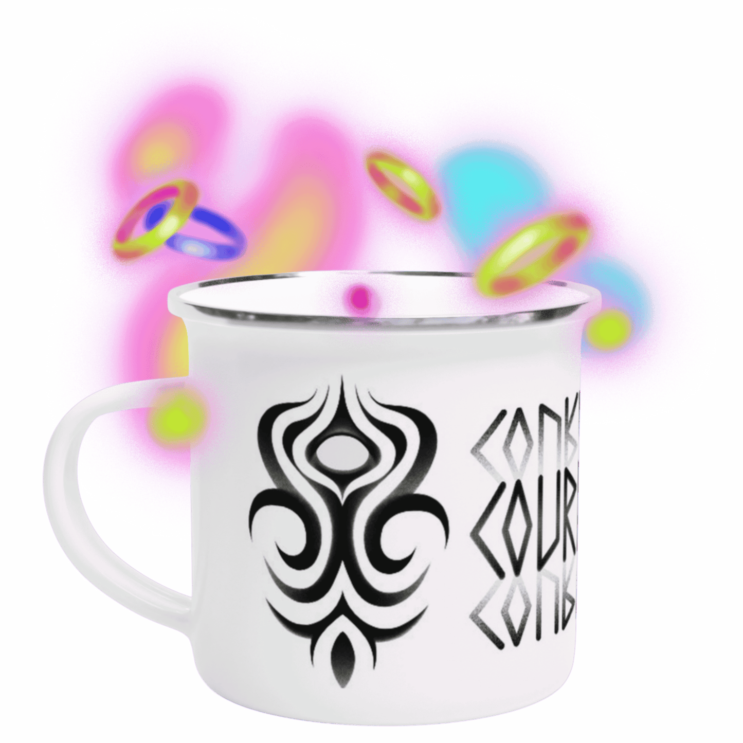 Courage - 12oz Enamel Mug