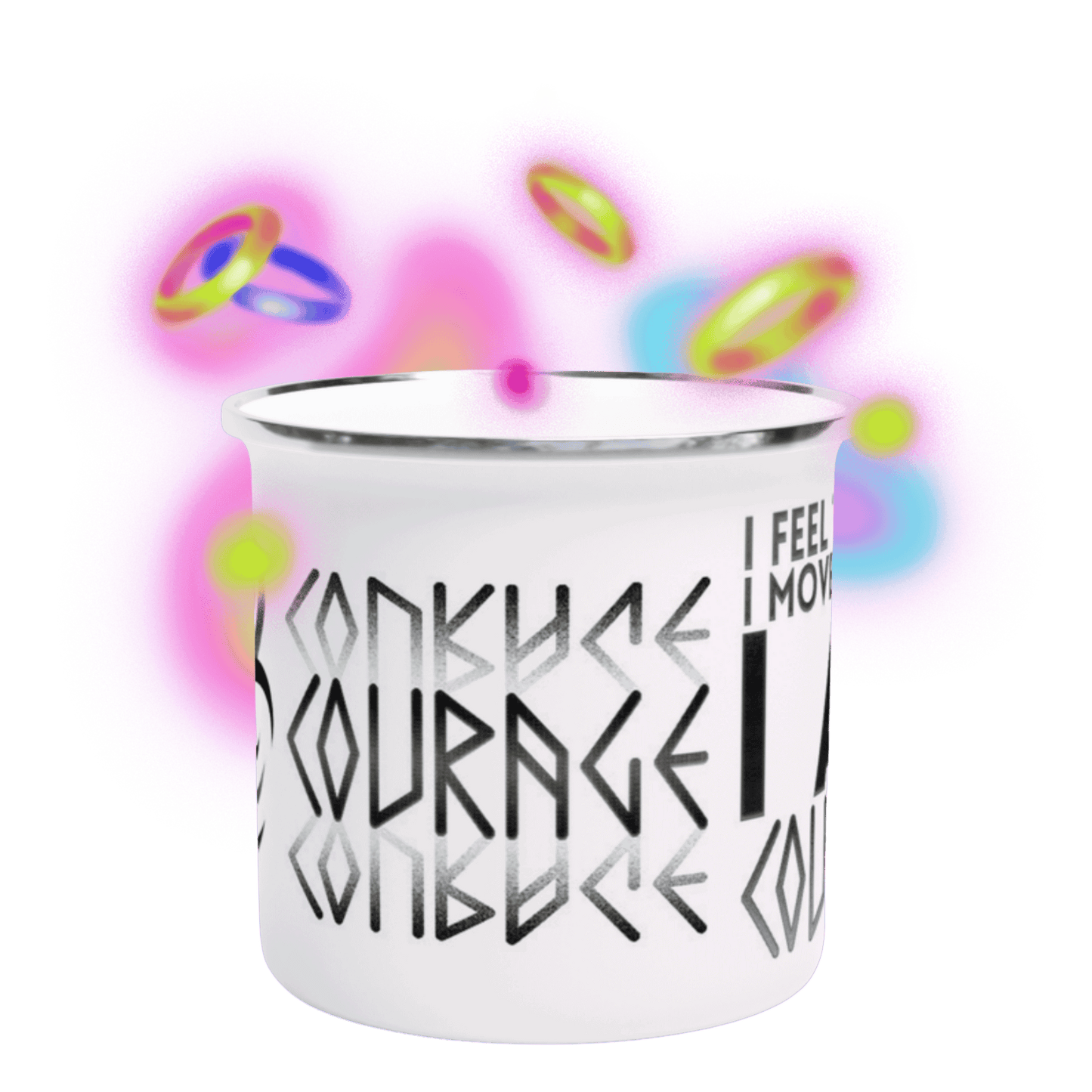 Courage - 12oz Enamel Mug