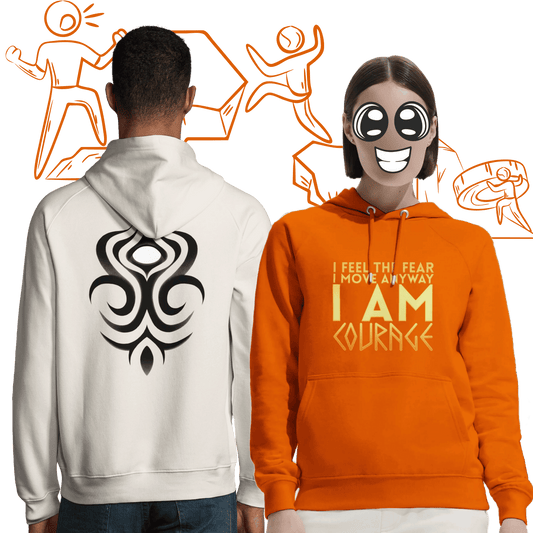 Courage - Organic & Recycled Hoodie