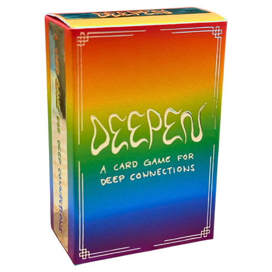 DEEPEN - A Card Game For Deep Connection - Sacred Statements DEEPEN - A Card Game For Deep Connection | High - quality spiritual apparel by Sacred Statements DEEPEN - A Card Game For Deep Connection – Sacred Statements