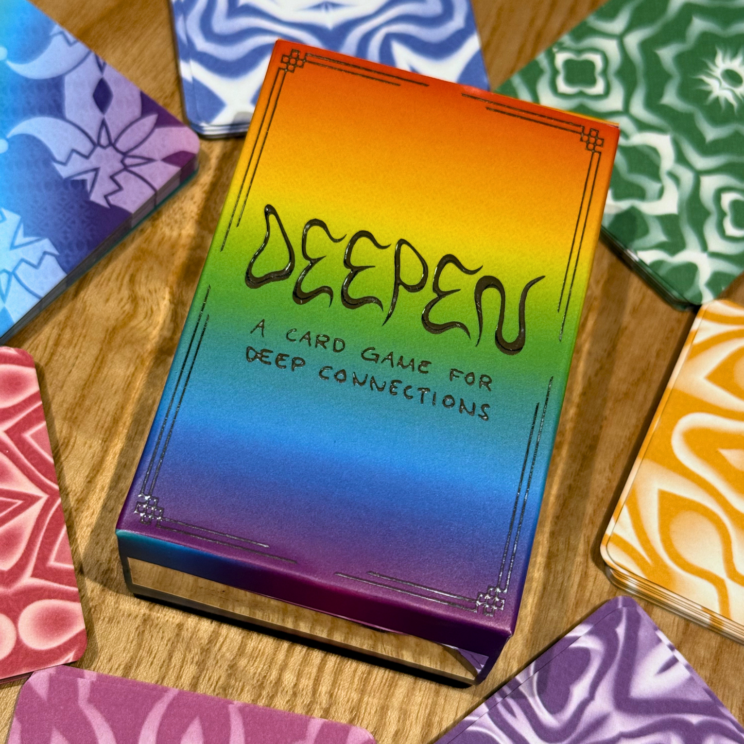 DEEPEN - A Card Game For Deep Connection - Sacred Statements DEEPEN - A Card Game For Deep Connection | High - quality spiritual apparel by Sacred Statements DEEPEN - A Card Game For Deep Connection – Sacred Statements