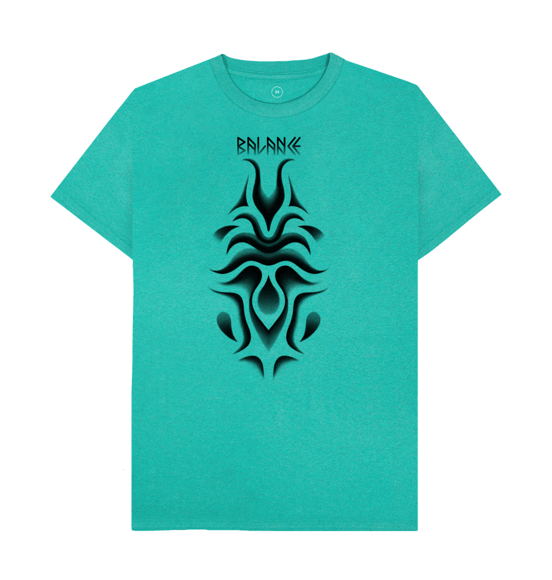 Seagrass Green \u201cBalance\u201d Remill Tee