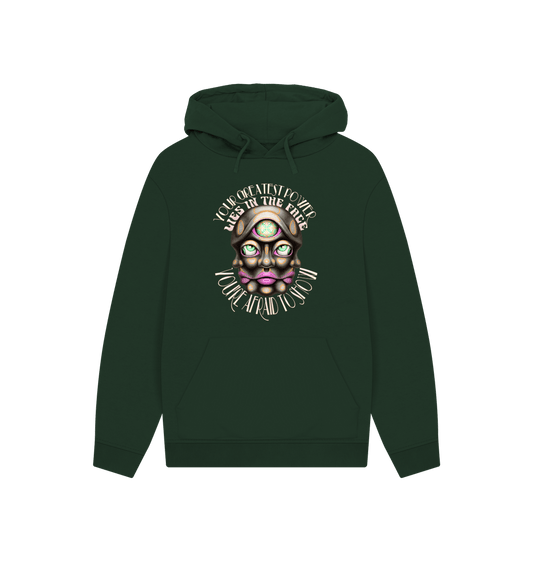 Evergreen \"Your True Face\" Comfy Hoodie