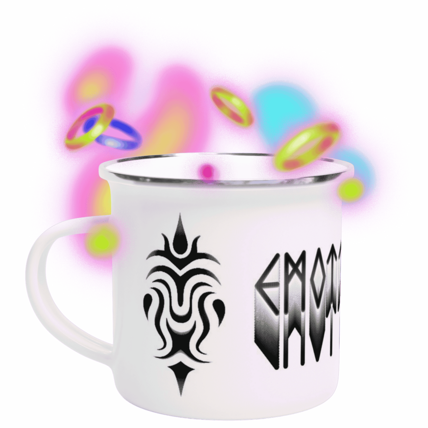 Emotion - 12oz Enamel Mug