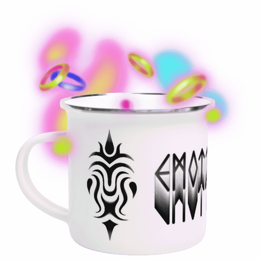 Emotion - 12oz Enamel Mug