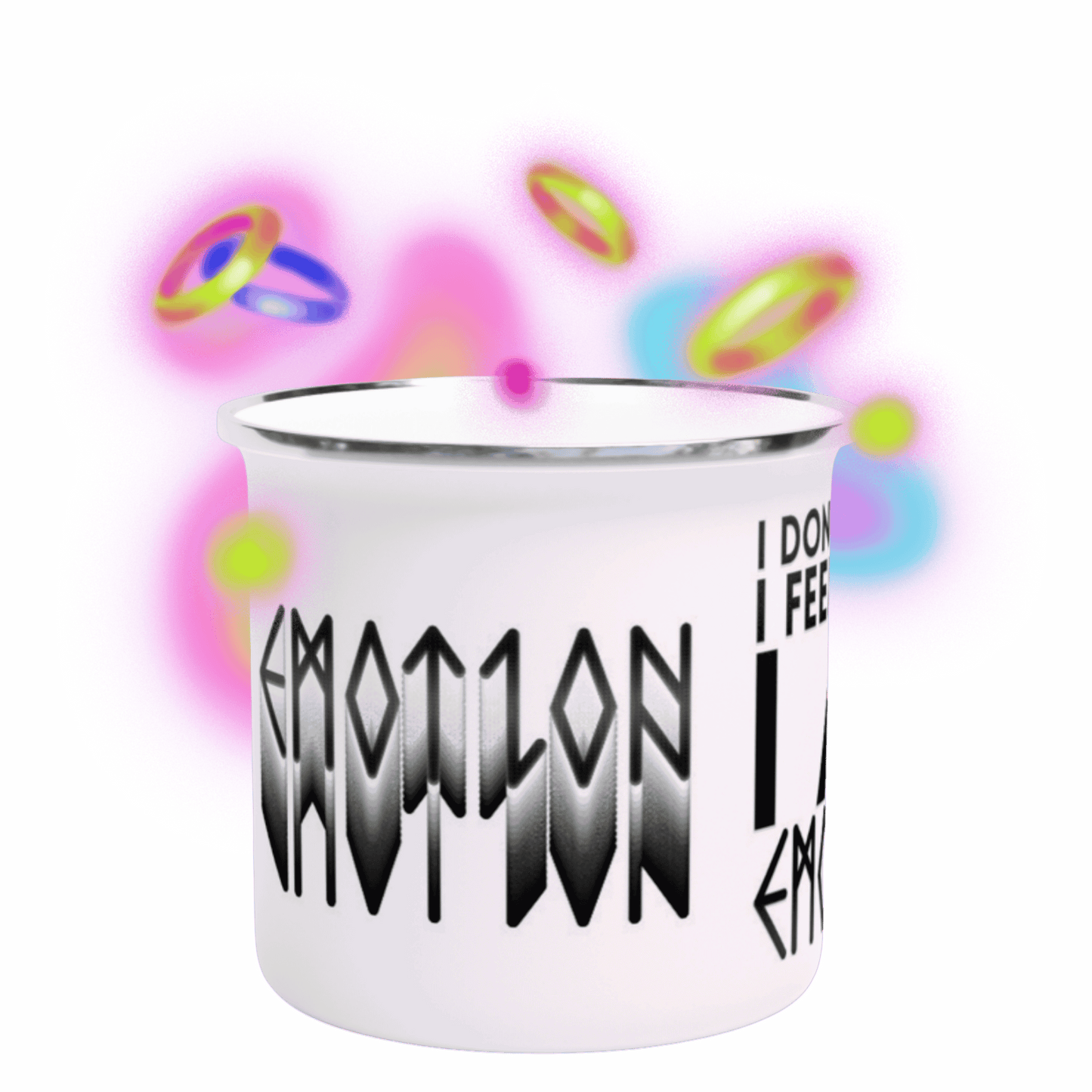 Emotion - 12oz Enamel Mug