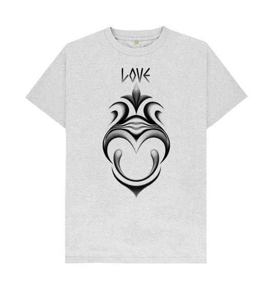 Grey \"Love\" Remill Tee