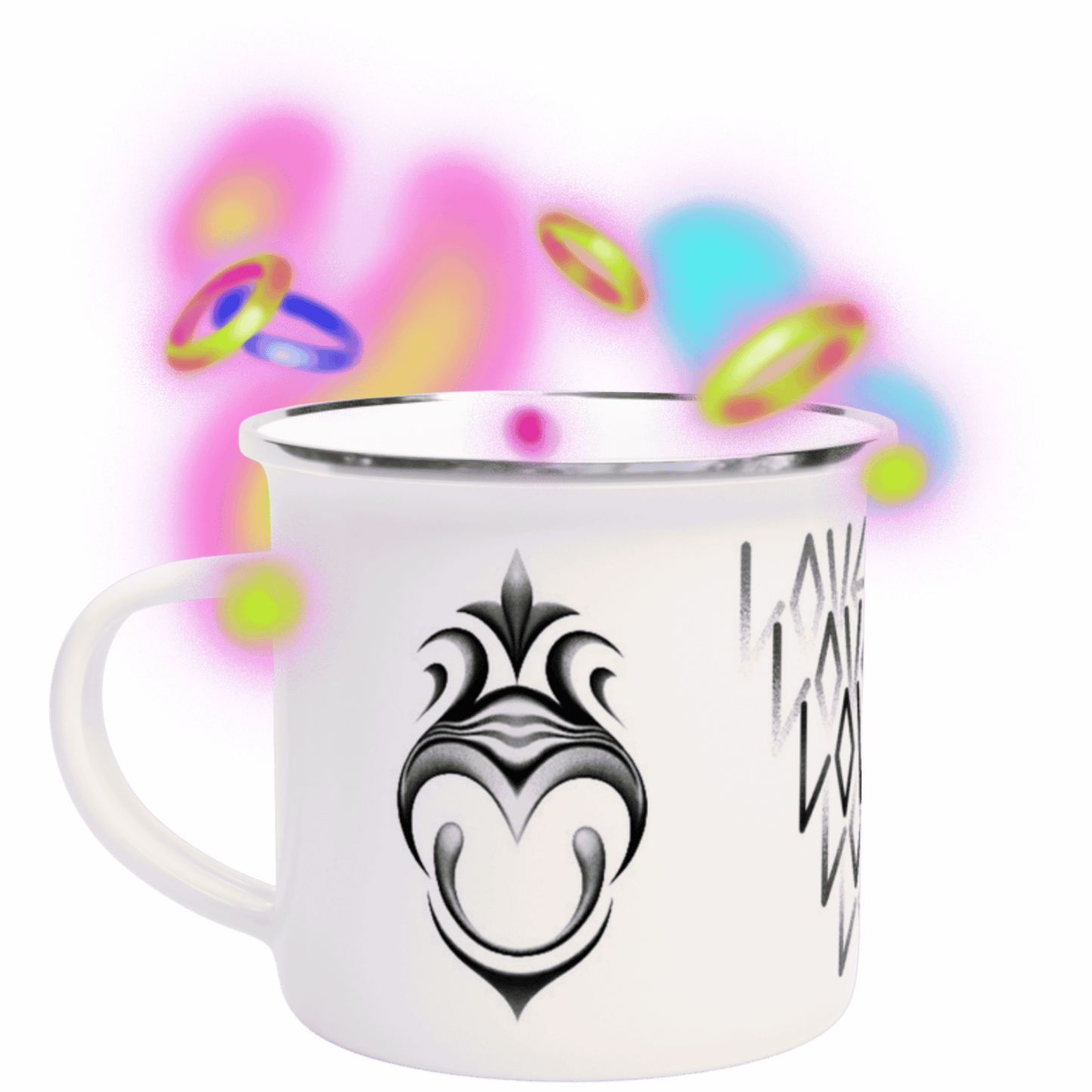 Love - 12oz Enamel Mug