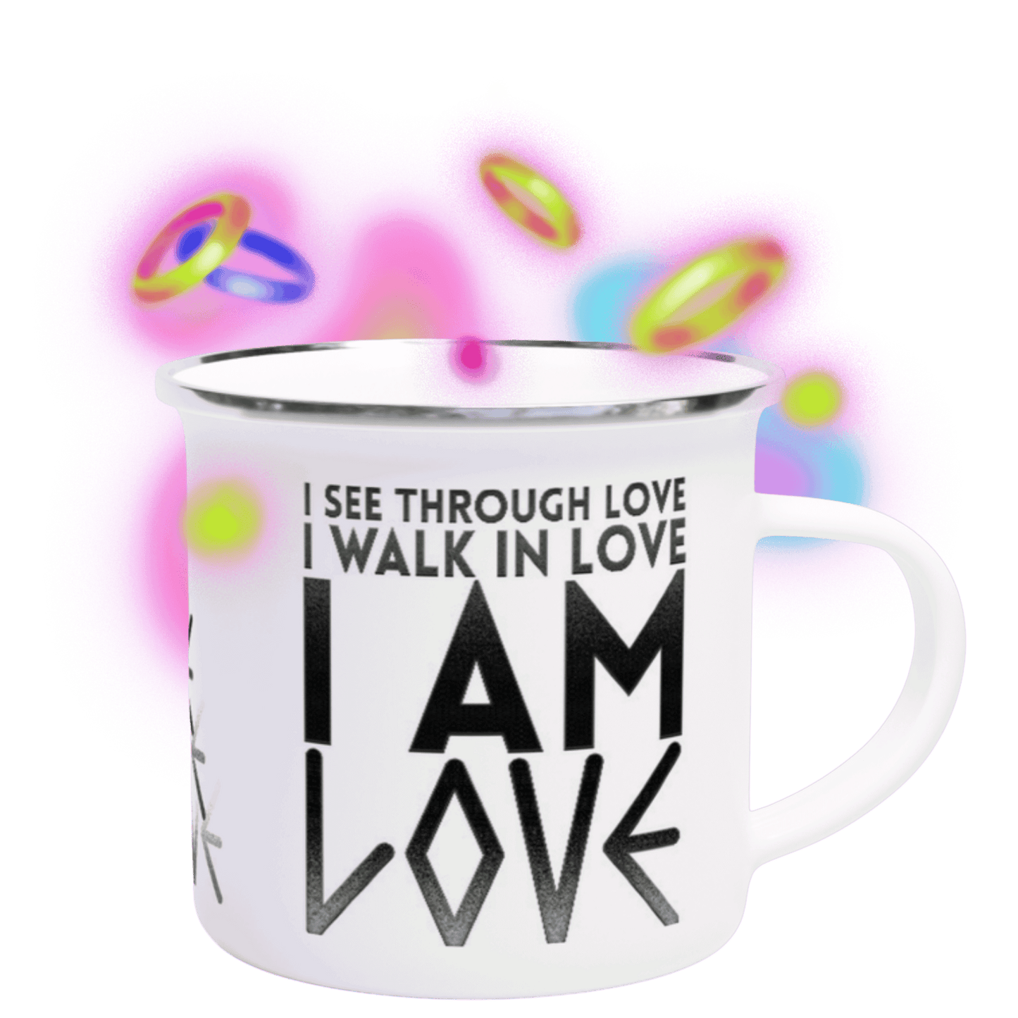 Love - 12oz Enamel Mug